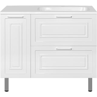 Тумба под раковину Style Line Альба правая 90 белый ЛС-000010054